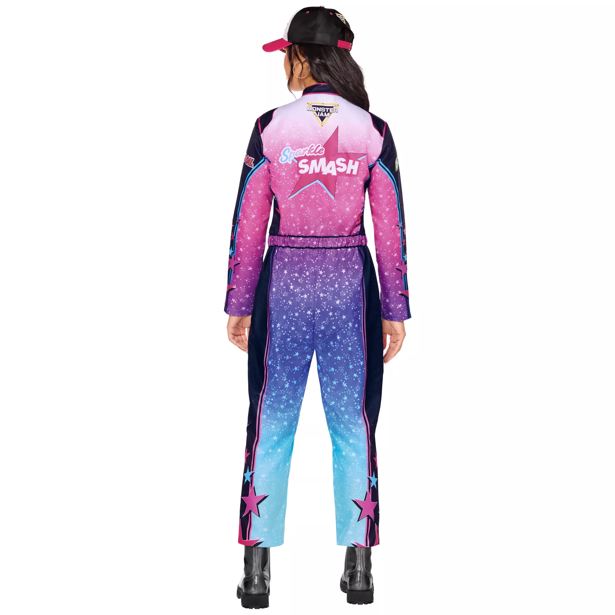 Adult Sparkle Smash Jumpsuit Costume - Monster Jam at Spirit Halloween