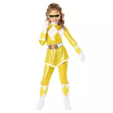 Kids Yellow Power Ranger Costume - Mighty Morphin Power Rangers at Spirit Halloween