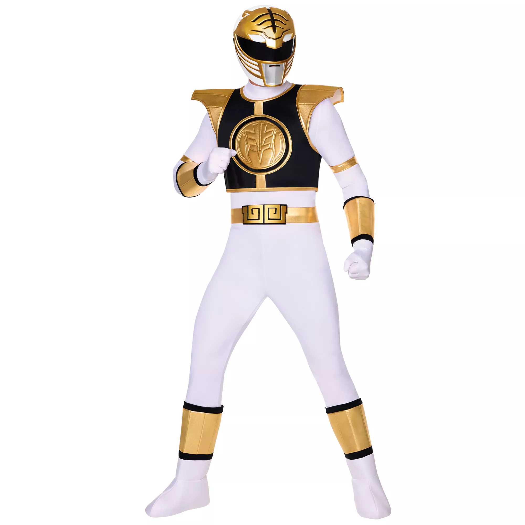 Adult White Power Ranger Costume - Mighty Morphin Rangers