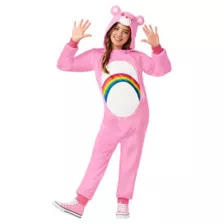 Kids Cheer Bear Jumpsuit Costume - Care Bears at Spirit Halloween