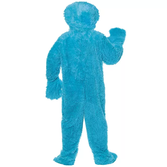 Adult Cookie Monster Jumpsuit Costume - Sesame Street at Spirit Halloween