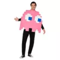 Adult Pinky & Turn to Blue Ghost Reversible 3D Costume - PAC-MAN at Spencer's