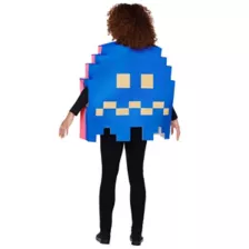 Adult Pinky & Turn to Blue Ghost Reversible 3D Costume - PAC-MAN at Spencer's