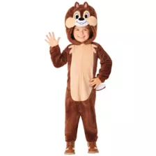 Toddler Chip Jumpsuit Costume - Chip 'n Dale at Spirit Halloween