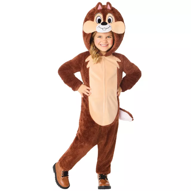Toddler Chip Jumpsuit Costume - Chip 'n Dale at Spirit Halloween