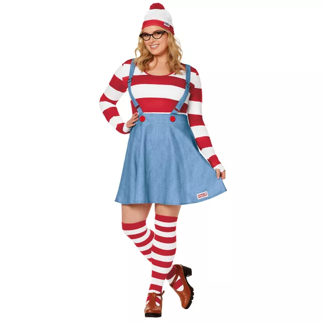 Adult Wenda Dress Costume - Where's Waldo? at Spirit Halloween