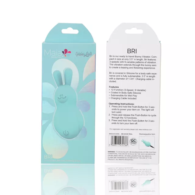 Maia Bri Silicone Bunny Vibrator at Spencer's