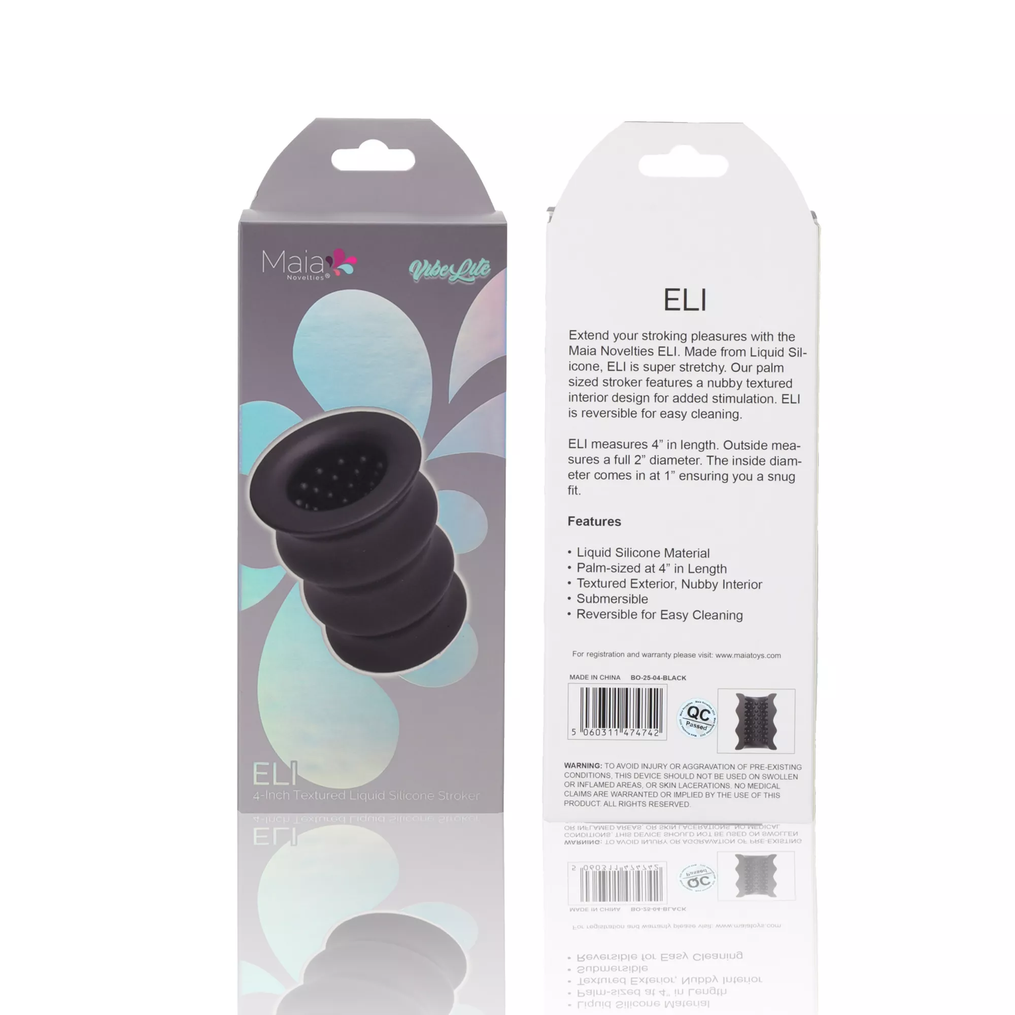 Maia ELI Liquid Silicone Stroker at Spencer's
