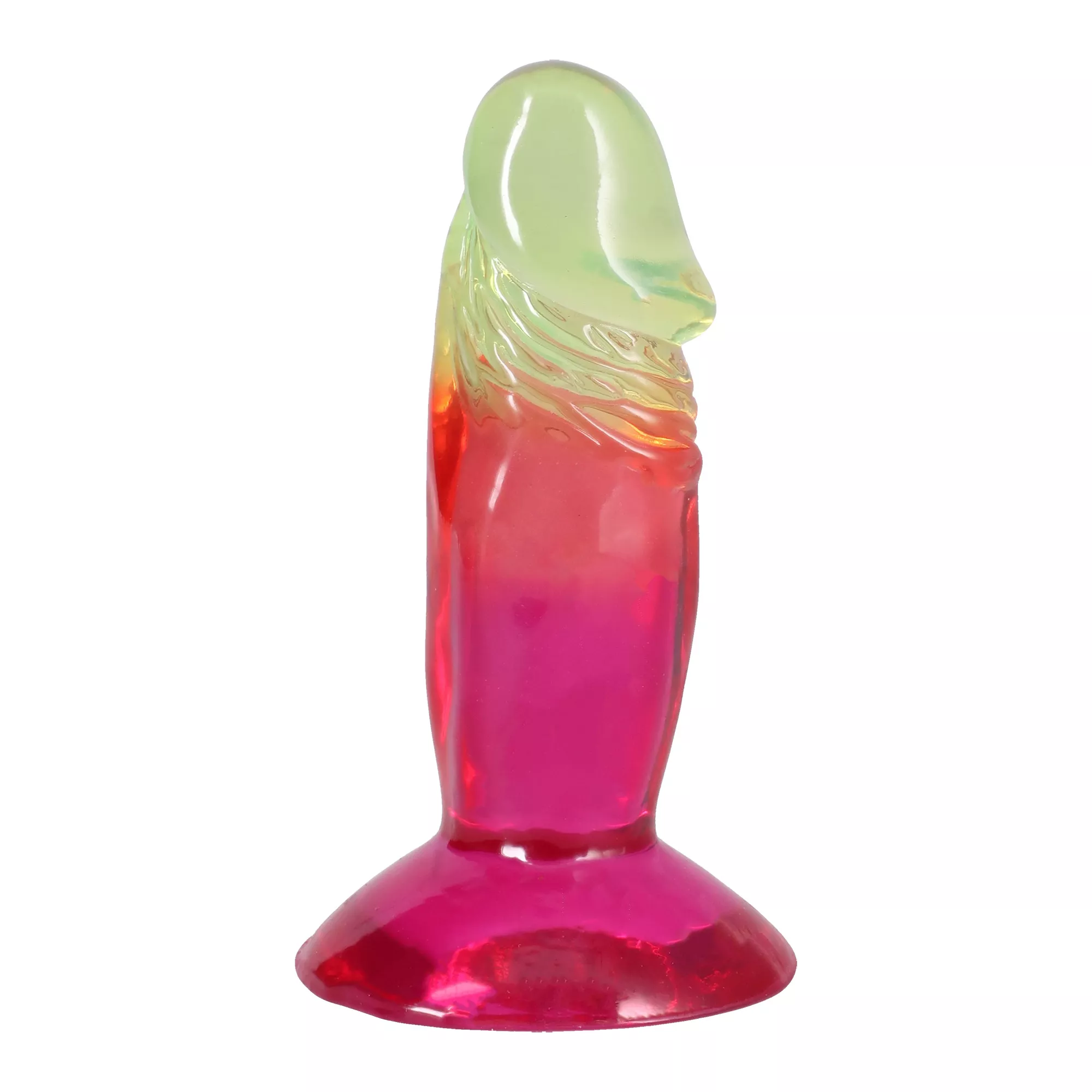 Crystal Jellies Multicolor Suction Cup Dildo - 4.5 Inch at Spencer's