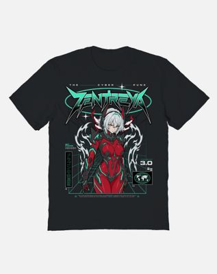 Zentreya Cyber Punk Design T Shirt