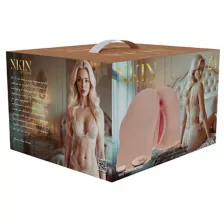 Rina Brooks Dual-Entry Vibrating Masturbator - Xkin at Spencer's