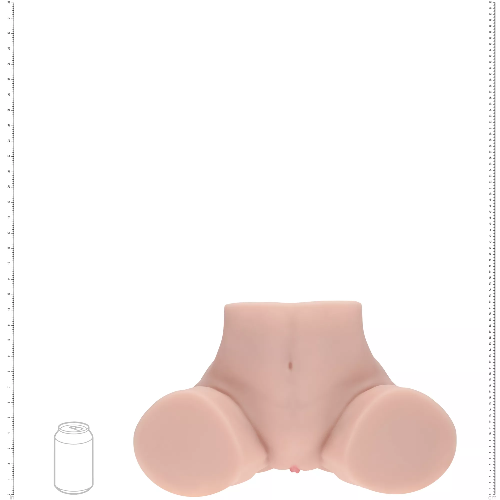 Vera Dawn Dual-Entry Vibrating Masturbator - Xkin at Spencer's