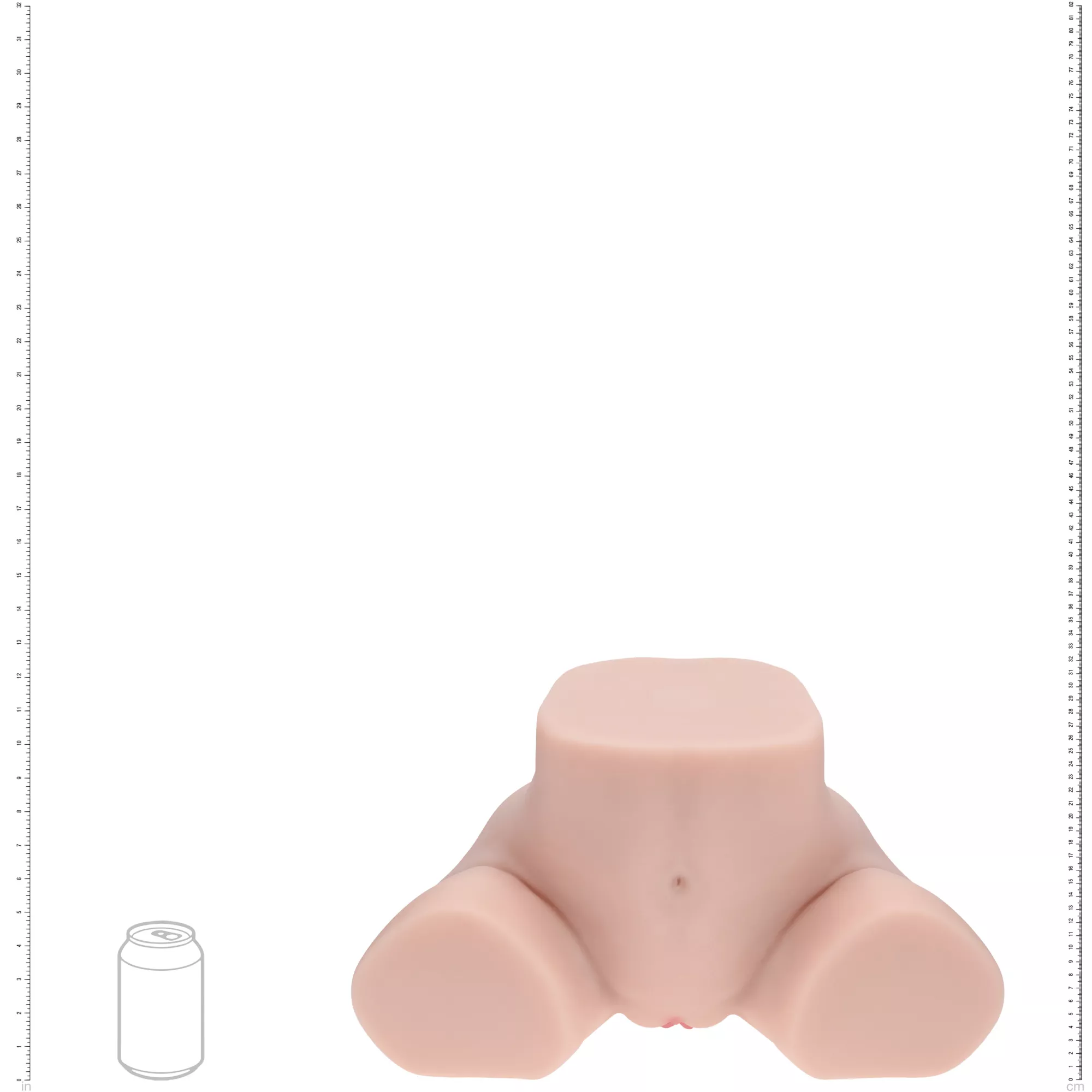 Elina Rosewood Dual-Entry Vibrating Masturbator - Xkin at Spencer's