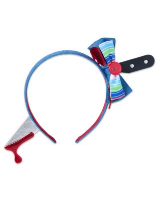 Chucky Bow and Knife Headband