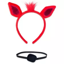 Foxy Ears Headband and Eyepatch 2-Piece Set – Five Nights at Freddy’s at Spencer's