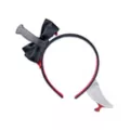 Ghost Face Bow and Knife Headband at Spencer's