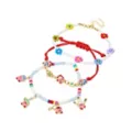 Multi-Pack Kirby Charm Beaded Bracelets - 3 Pack at Spencer's