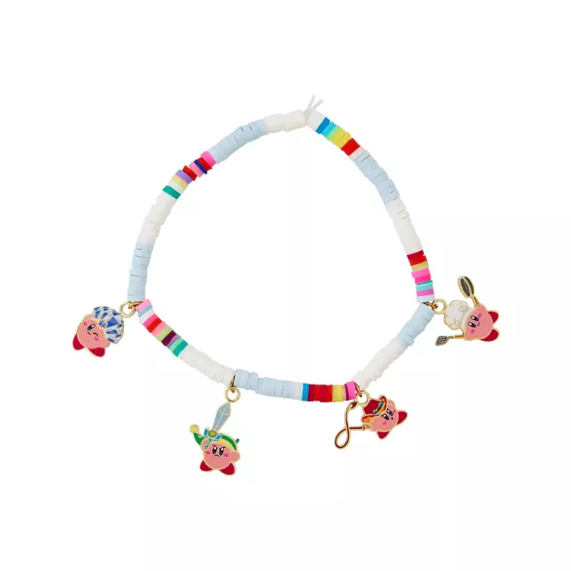 Multi-Pack Kirby Charm Beaded Bracelets - 3 Pack at Spencer's