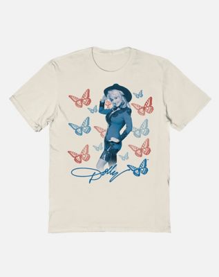 Dolly Parton Butterfly Portrait T Shirt