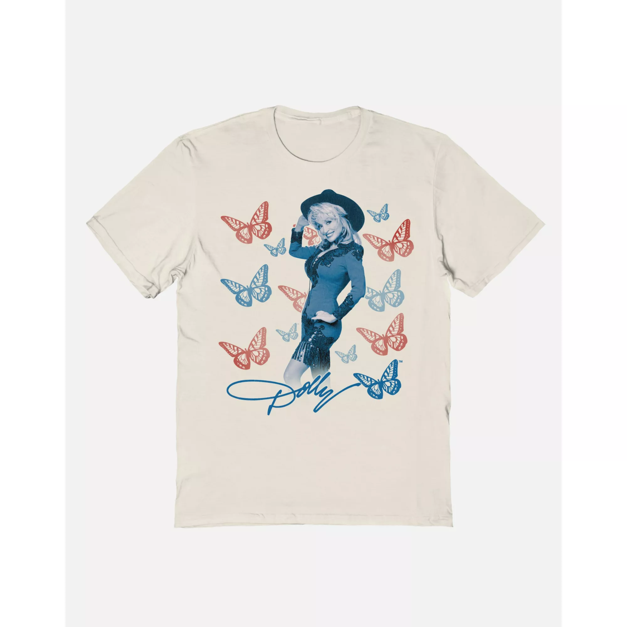 Dolly Parton Butterfly Portrait T Shirt at Spencer's