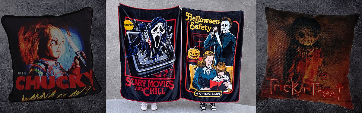 Horror Blankets and Pillows