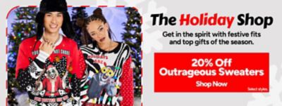 Shop Outrageous Sweaters