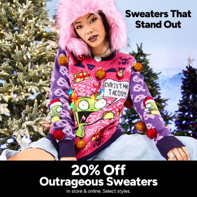 Shop Outrageous Sweaters