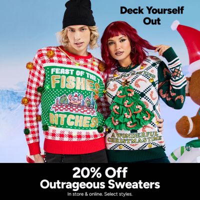Shop Outrageous Sweaters