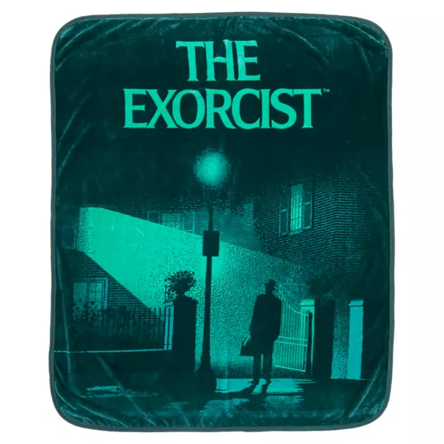 Tough Night Reversible Fleece Blanket - The Exorcist at Spencer's