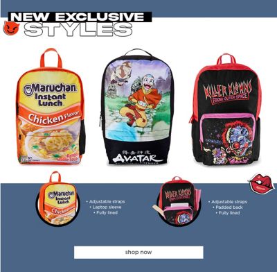 Spencers store book bags