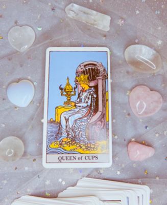 The Queen of Cups Court Card.