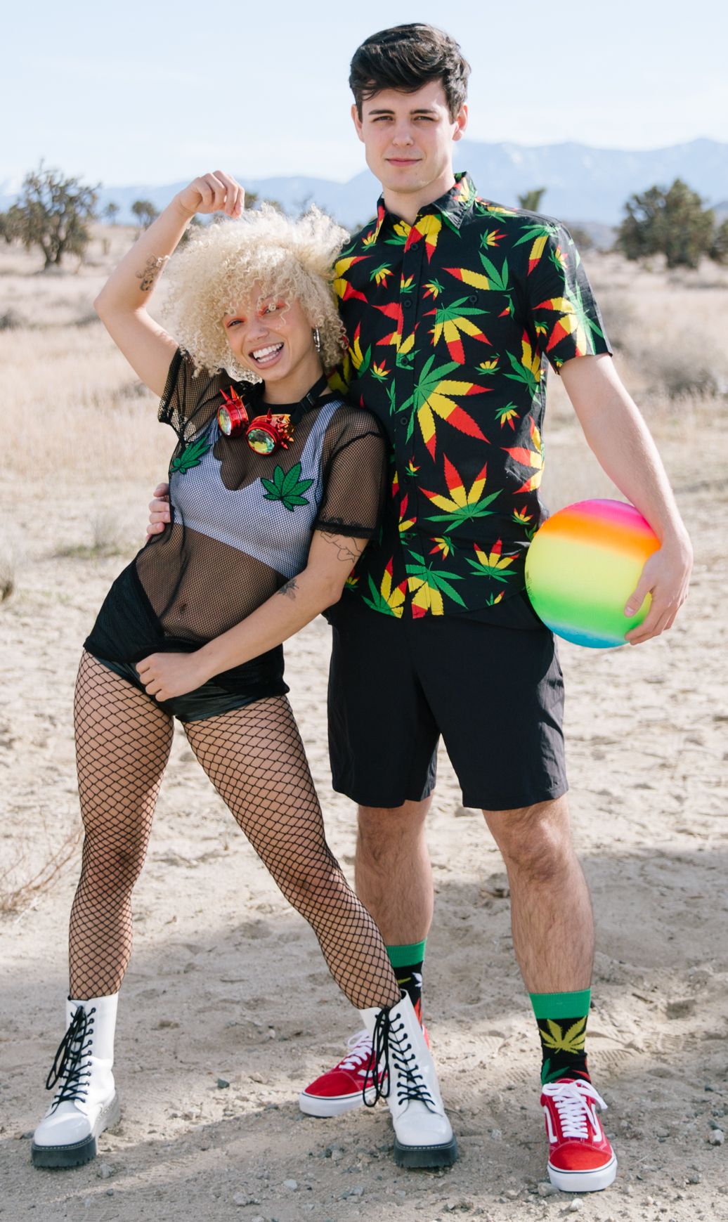 Couples that match festival outfits together, stay together