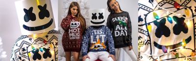 marshmello light it up sweater