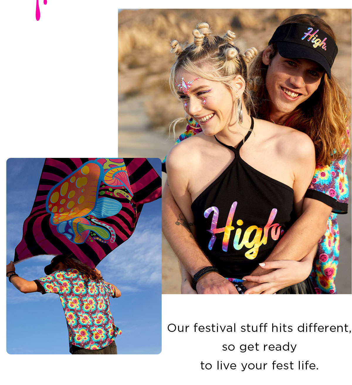 Our festival stuff hits different so get ready to live your fest life