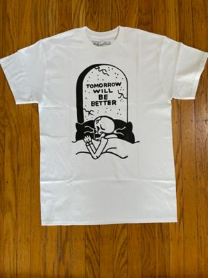 Striped DIY tie dye t shirt process