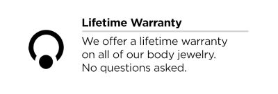 Lifetime Warranty