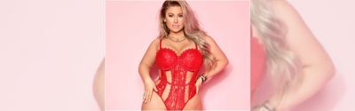 ashley alexiss valentine's day lingerie