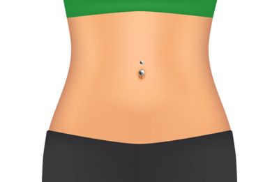 Belly Button Piercing Scar Experience Review Tutorial