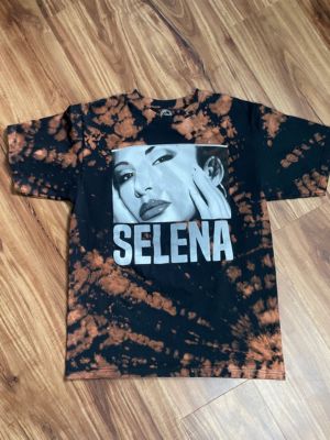 Selena bleach tie dye t shirt