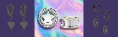 Face Gems Body Gems SILVER, GOLD, or PINK Face & Body Jewels Rave