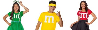 Womens Green M&M Costume