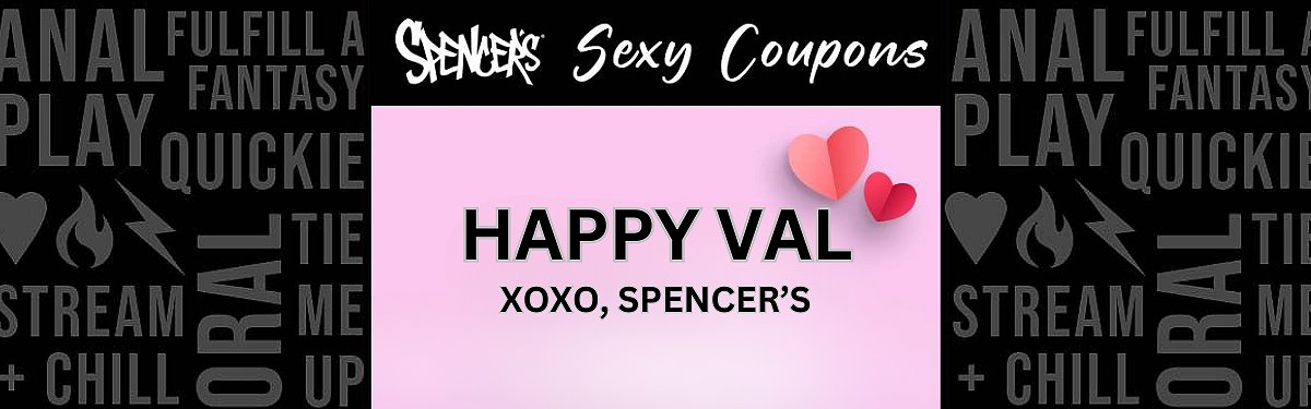 Spencer's sexy Valentine's Day coupons