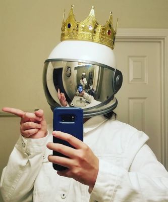 Homemade Astronaut Costume Adult 8348