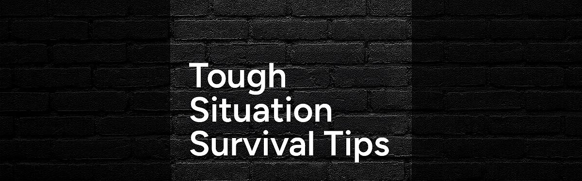 tough situation survival tips
